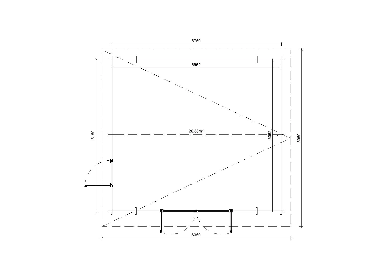 Holzgarage_Taxus_4x6_mit_Holztor_PD_5
