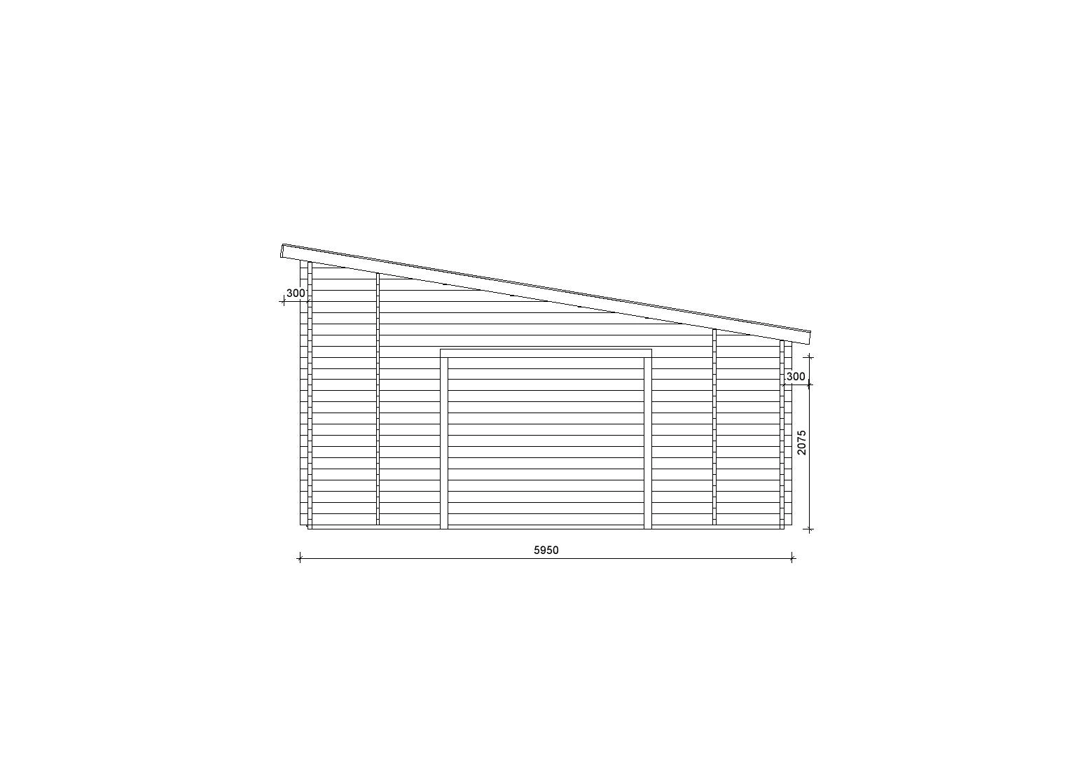 Holzgarage_Taxus_4x6_ohne_Tor_PD_1