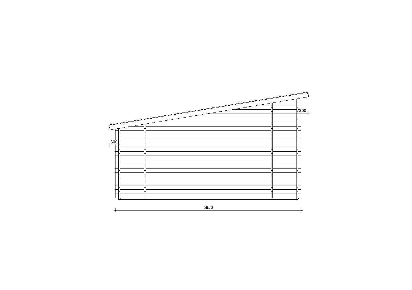 Holzgarage_Taxus_4x6_ohne_Tor_PD_3