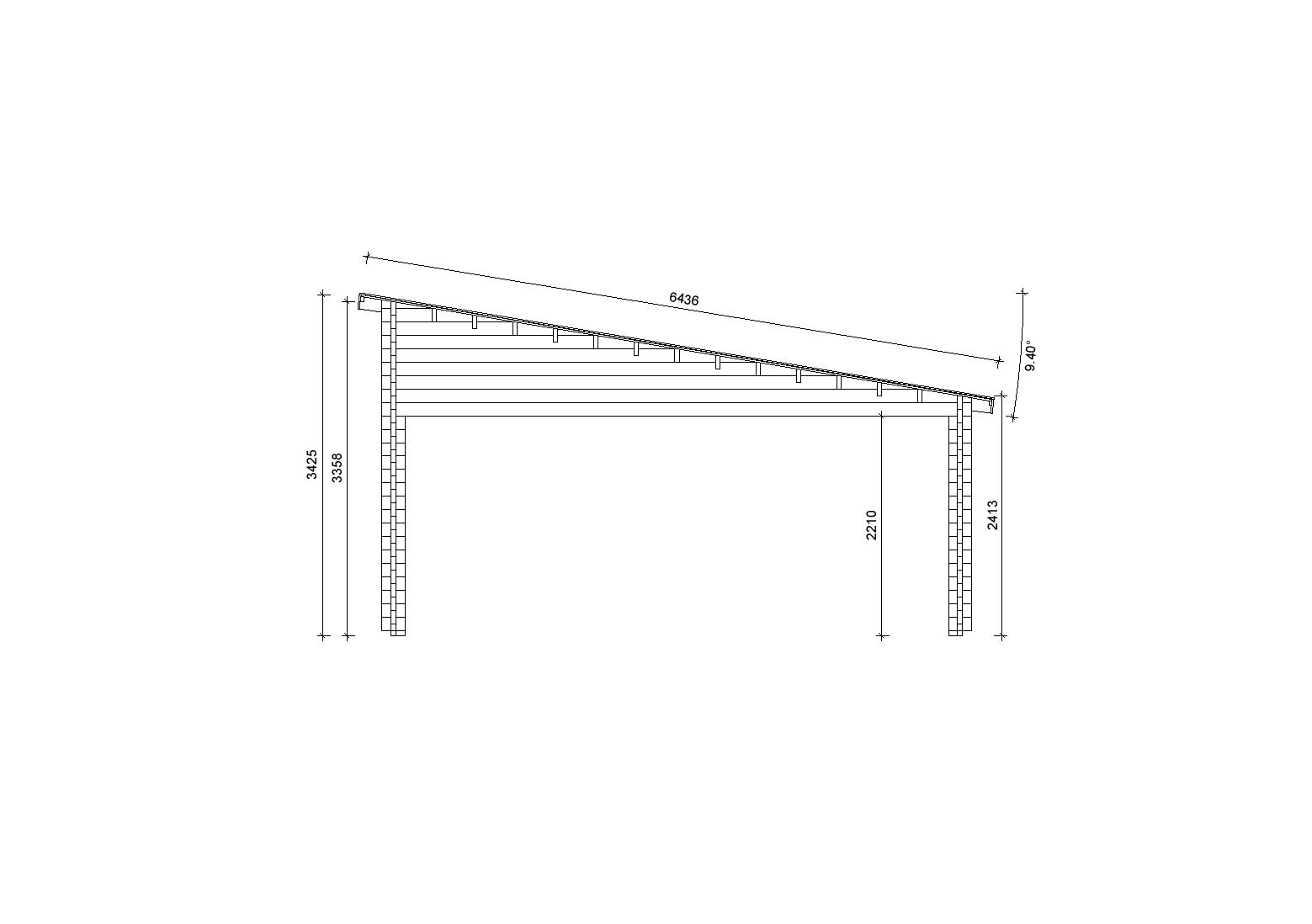 Holzgarage_Taxus_4x6_ohne_Tor_PD_6