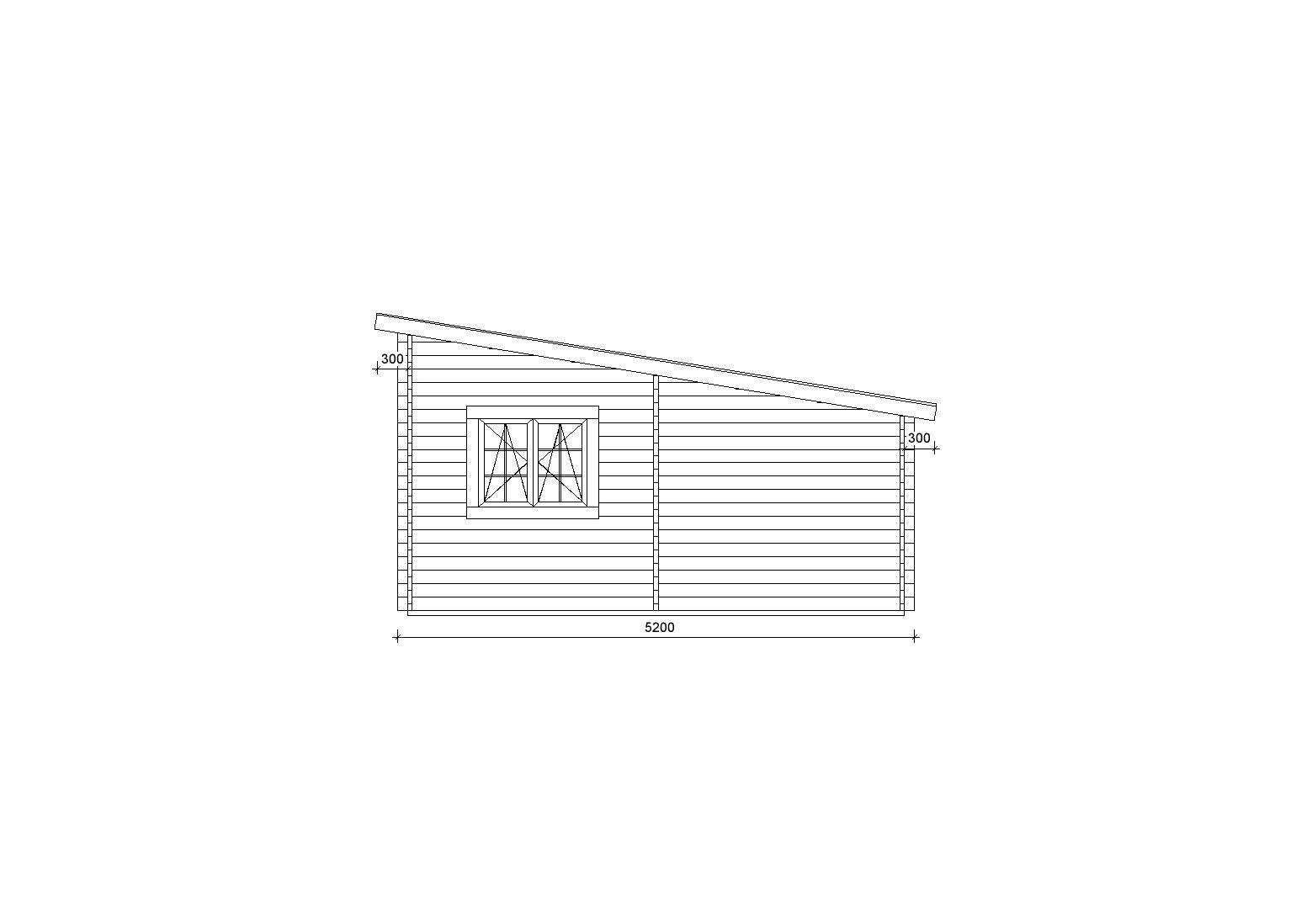 Holzgarage_Tilia_4x6_mit_Holztor_PD_2