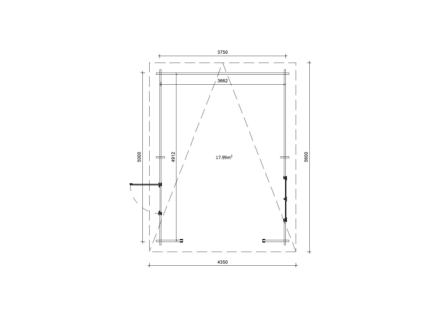 Holzgarage_Tilia_4x6_ohne_Tor_PD_5