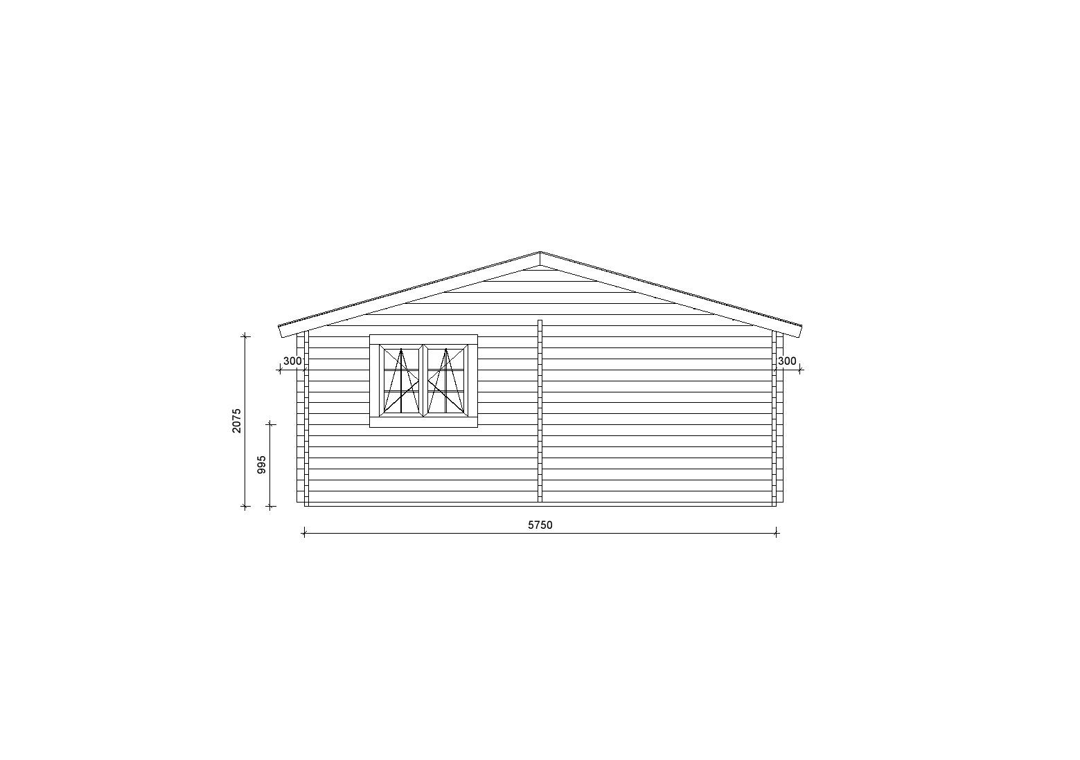 Holzgarage_Acer_8x6_ohne_Tore_PD_4