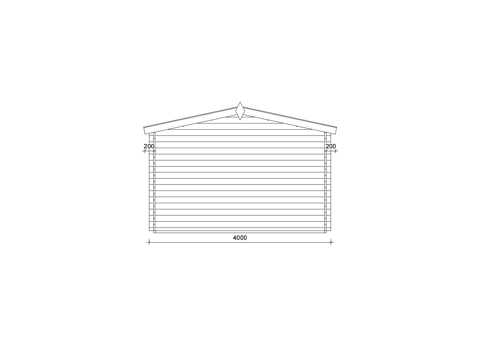 Holzgarage_Acanthus_4x6_mit_Holztor_PD_3