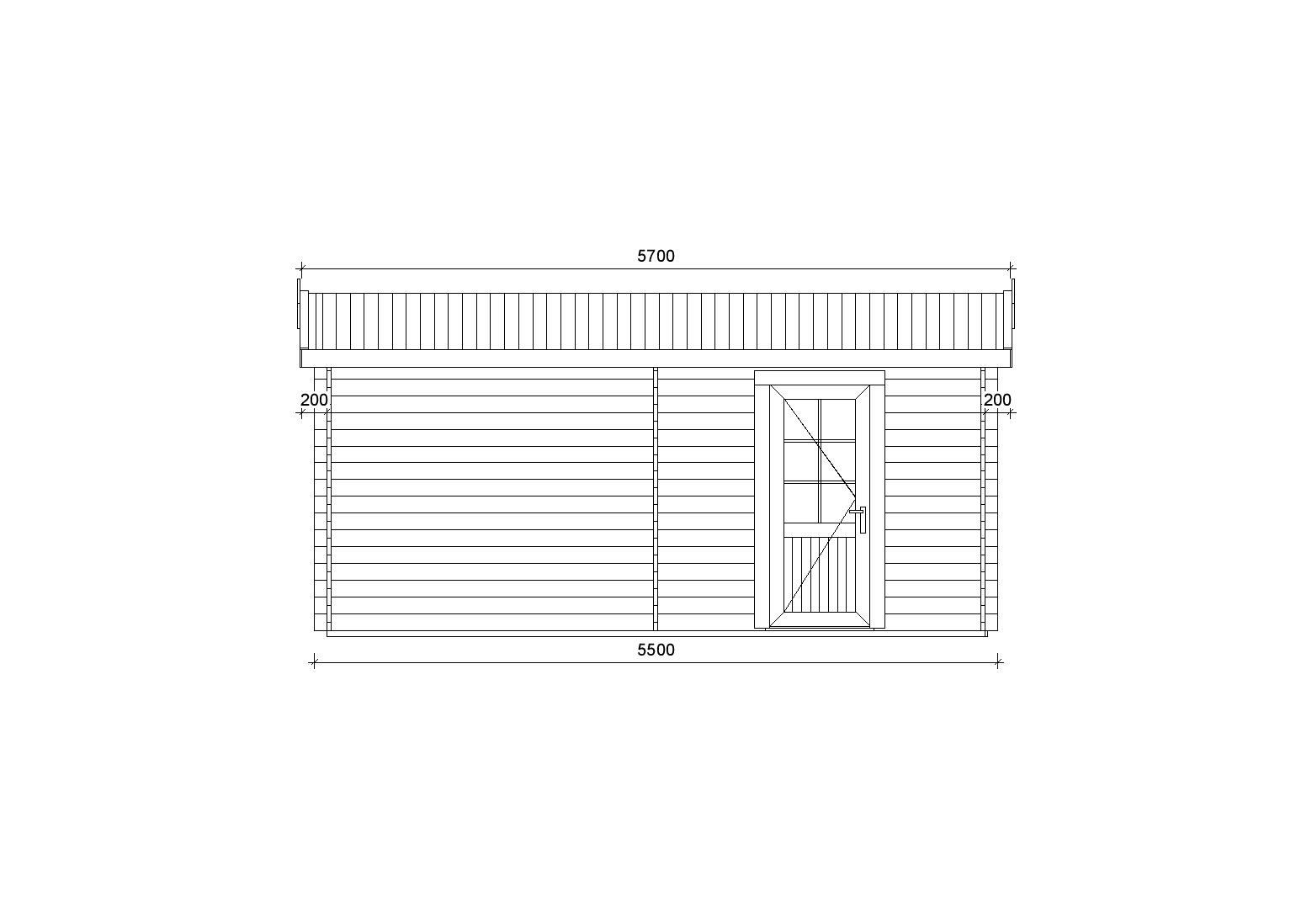 Holzgarage_Acanthus_4x6_mit_Holztor_PD_4