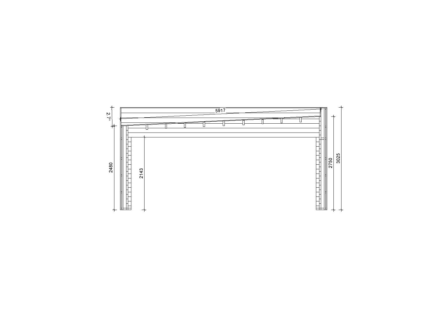 Holzgarage_Aster_6x6_mit_Sektionaltoren_PD_6