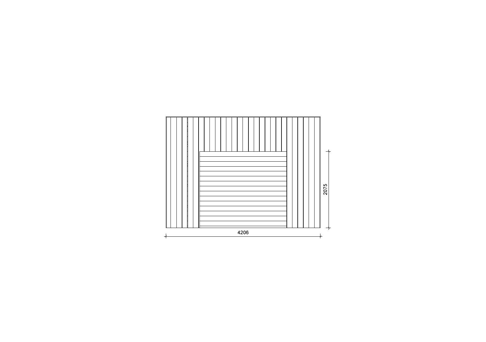 Holzgarage_Fraxinus_4x6_ohne_Tor_PD_1
